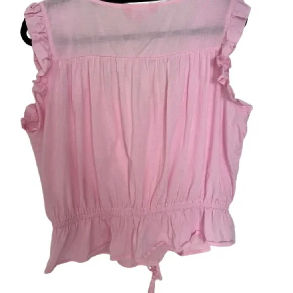 Simply Southern Pink Sleeveless Top - Size Large - Picture 3 of 11